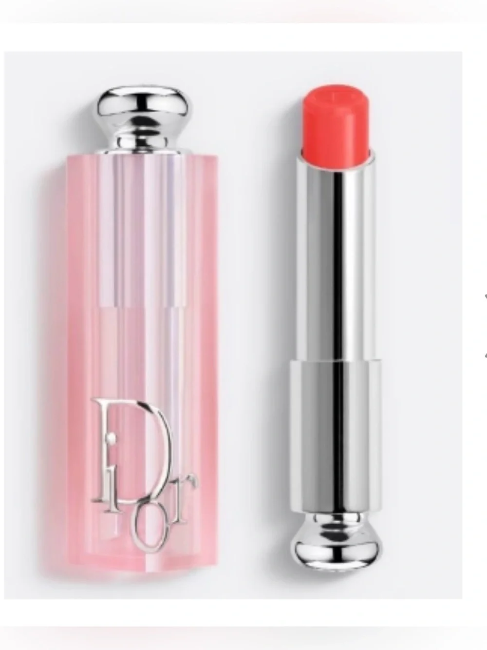 Dior Addict Lip Glow 033 Coral Pink Hydrating pH Lip Balm